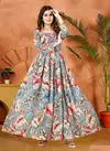 Anjula Vol 1 Floral Printed Readymade Gown Catalog

